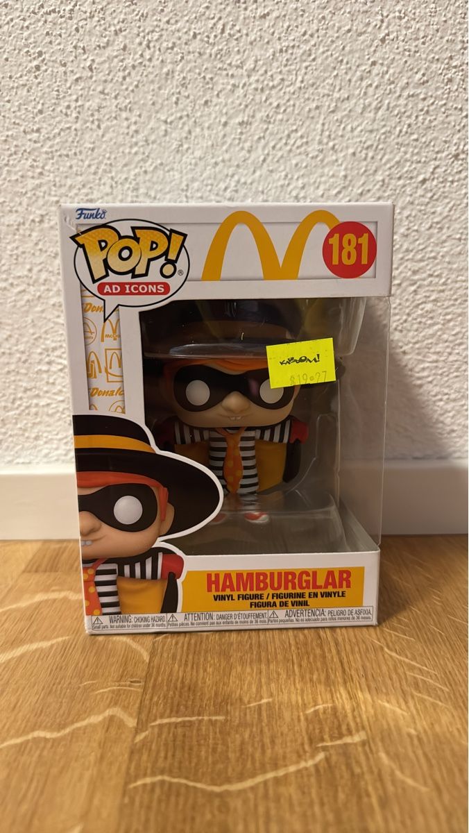 Funko Statuette: Funko Pop Hamburglar 181 – Nuovo e nell'imballaggio originale da Suhr venduto da Dominick
