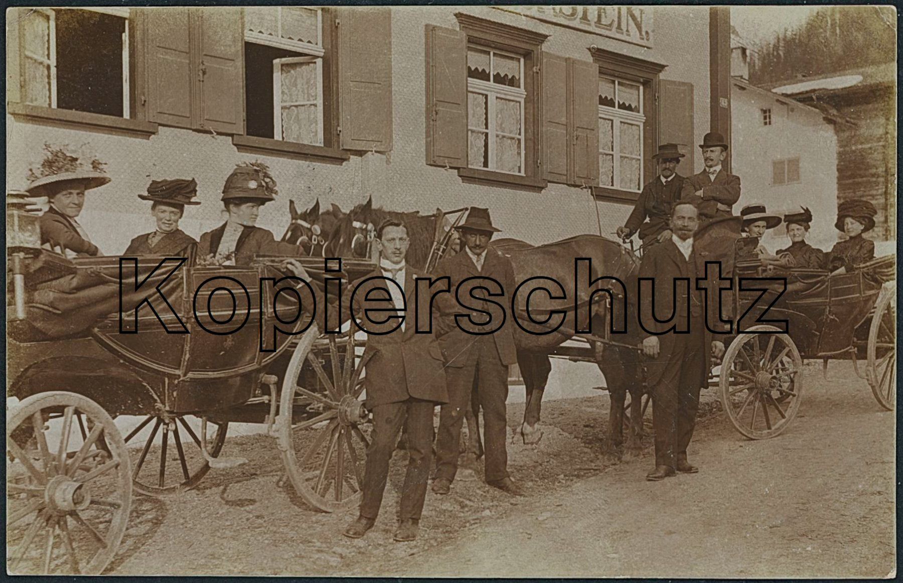 Ansichtskarten: GRS Monstein - Kutsche - Davos – Gebraucht aus Schindellegi von leecollect