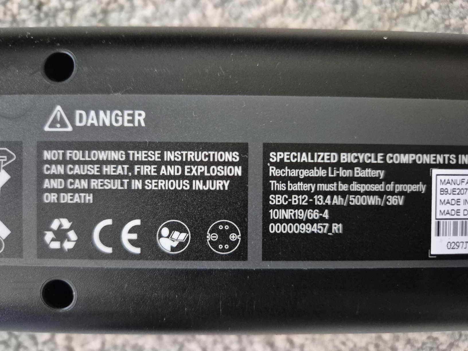 Specialized Batterie: Akku für specialized Gen.2 – Usato da Wittenbach venduto da tsc_5tyv 4