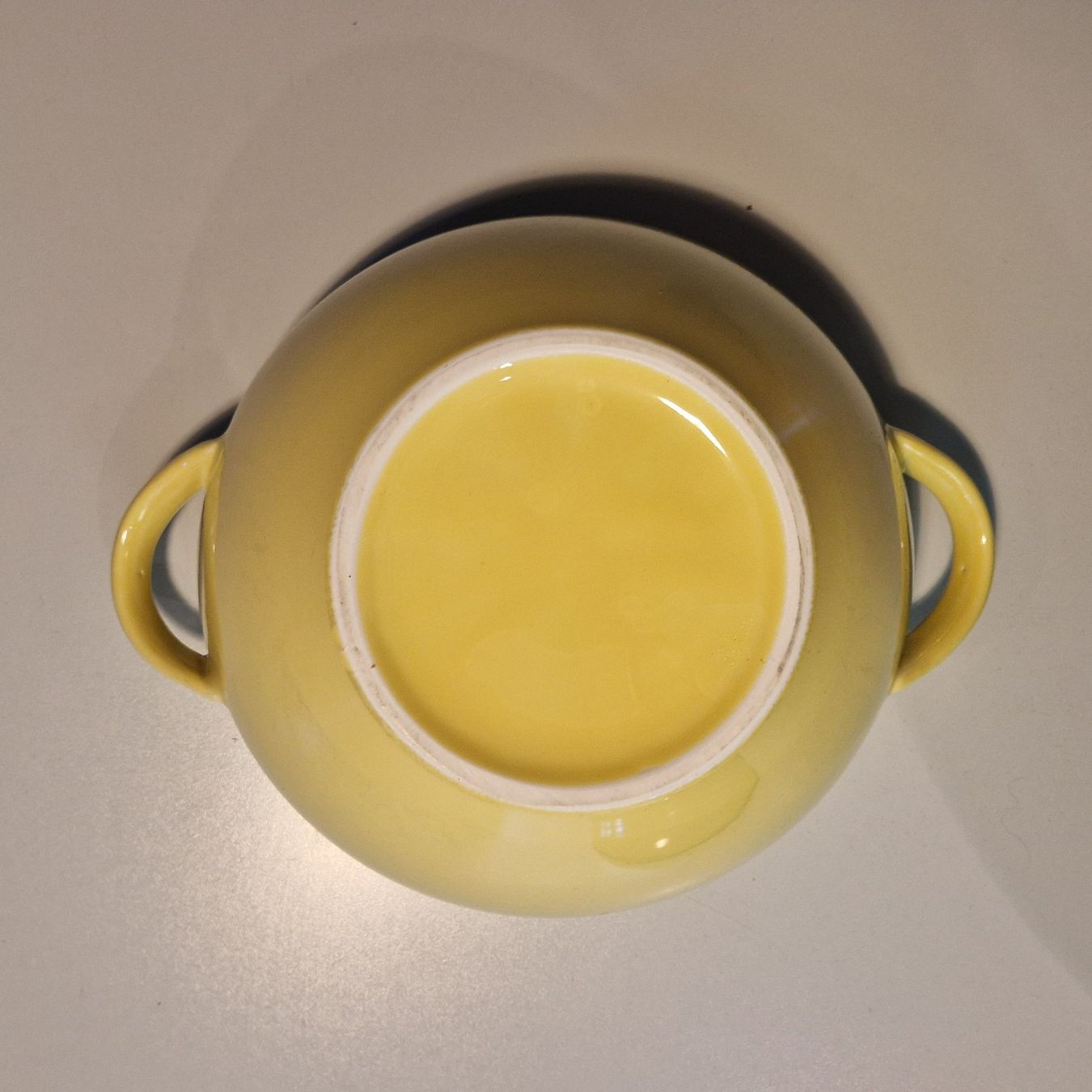 Rössler Servierplatten: Soupière Rössler jaune – Gebraucht aus Mervelier von marbre75 1