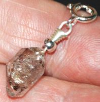 Anhänger L-9137 – Herkimer Diamant Bergkristall