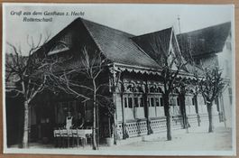 Gruss aus dem Gasthaus z. Hecht Rottenschwil um 1920