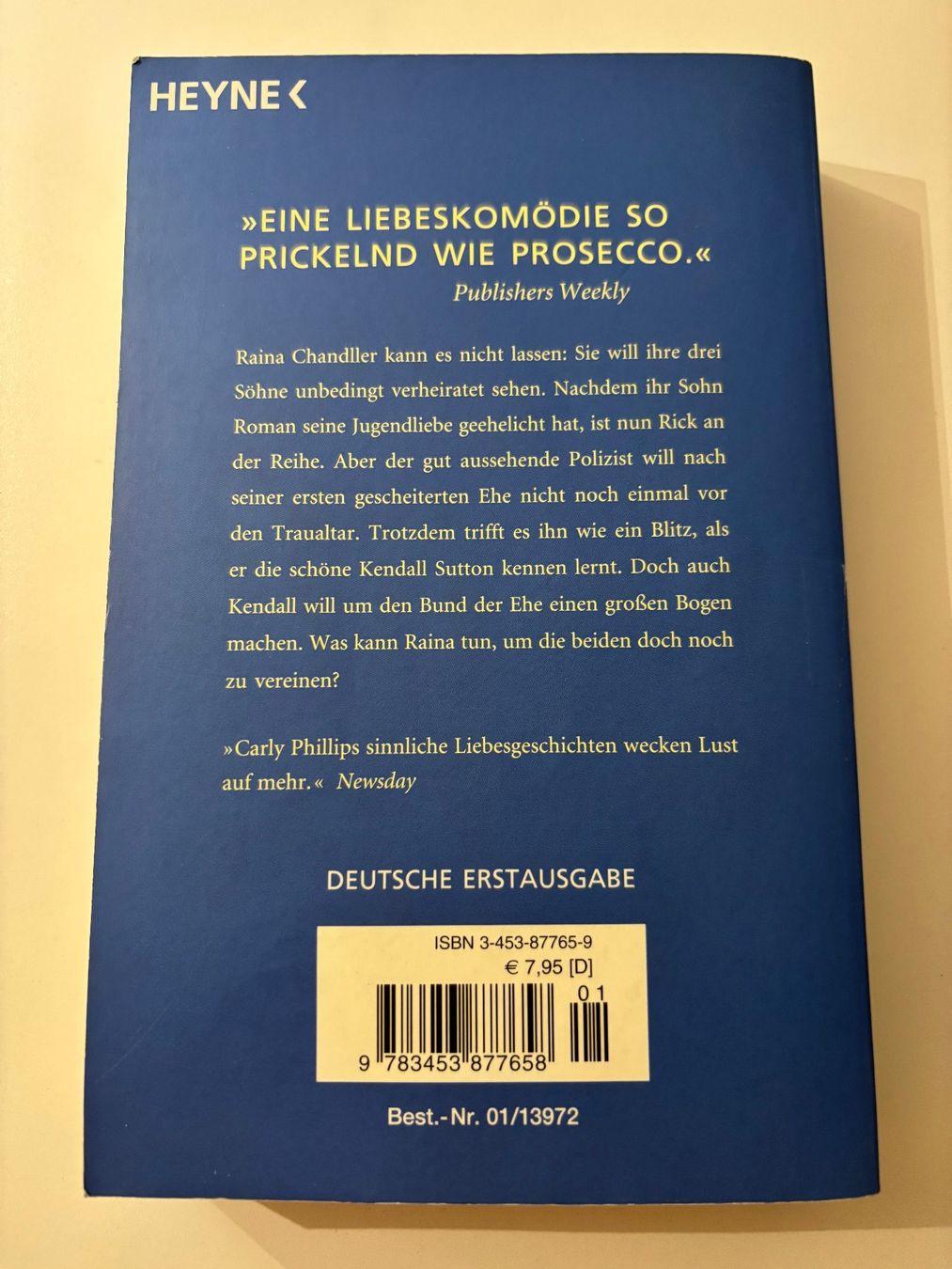 Livres: Carly Phillips: Der Tag der Träume – D'occasion à Rain par liv_28js 1