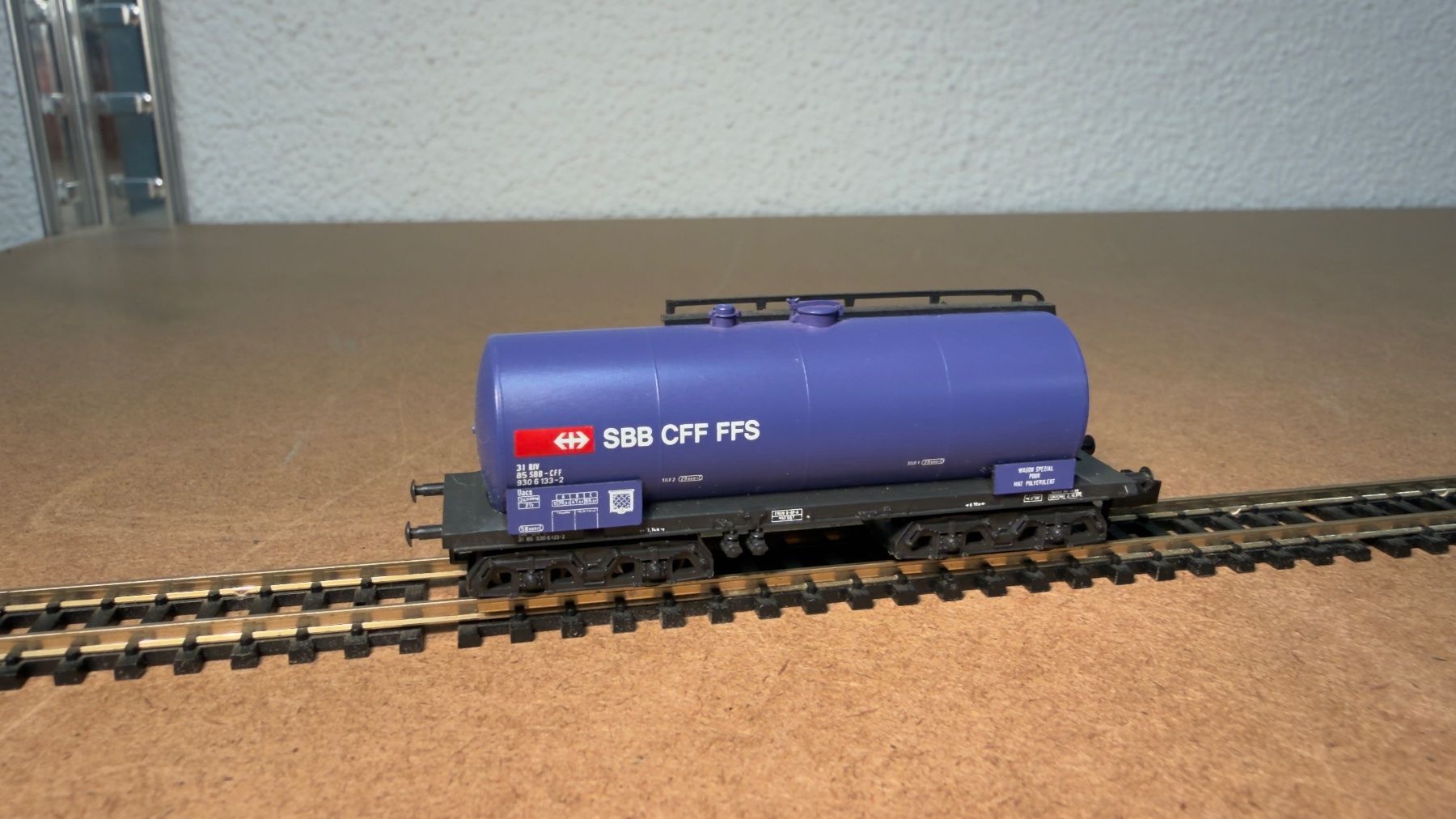 Trix Modellini di ferrovie: Trix SBB Tankwagen Spur N – Usato da Schlieren venduto da rat_lq6b 2