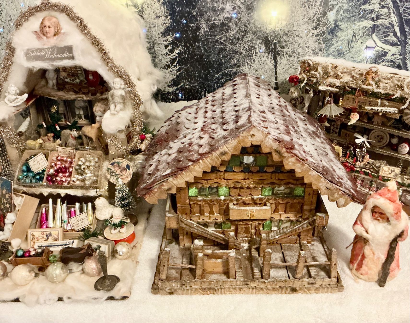Toutes les décorations: URALTES HOLZHÄUSCHEN 1920 – D'occasion à Zell LU par Silvermemory 3