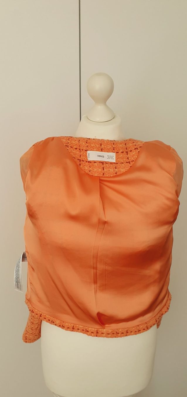 Mango Giacche: Blazer Mango orange/gold Grösse 34 – Usato da Stansstad venduto da InStyle8 2