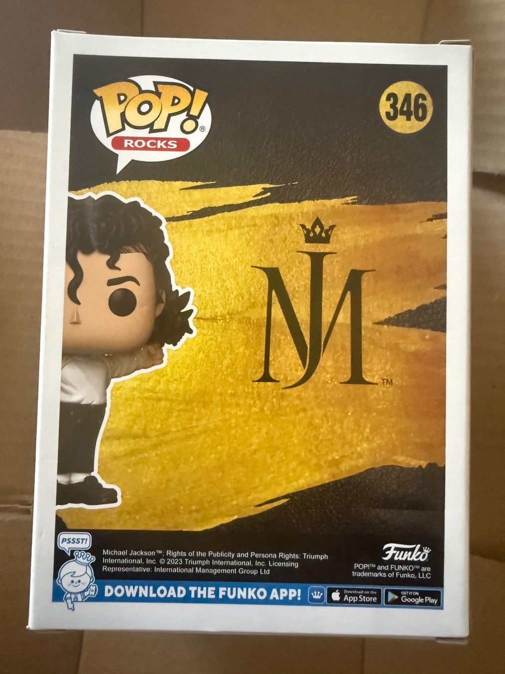 Funko Statuette: Funko Pop! Rocks - Michael Jackson - 346 – Nuovo e nell'imballaggio originale da Kloten venduto da Chris.ms 1
