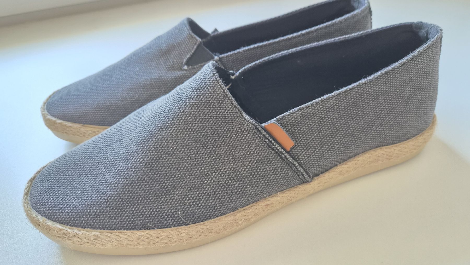 Scarpe da uomo: Espadrilles dunkelgrau Grösse 43 von Lanetti NEU – Nuovo (secondo la descrizione) da Abtwil SG venduto da Realsale 2