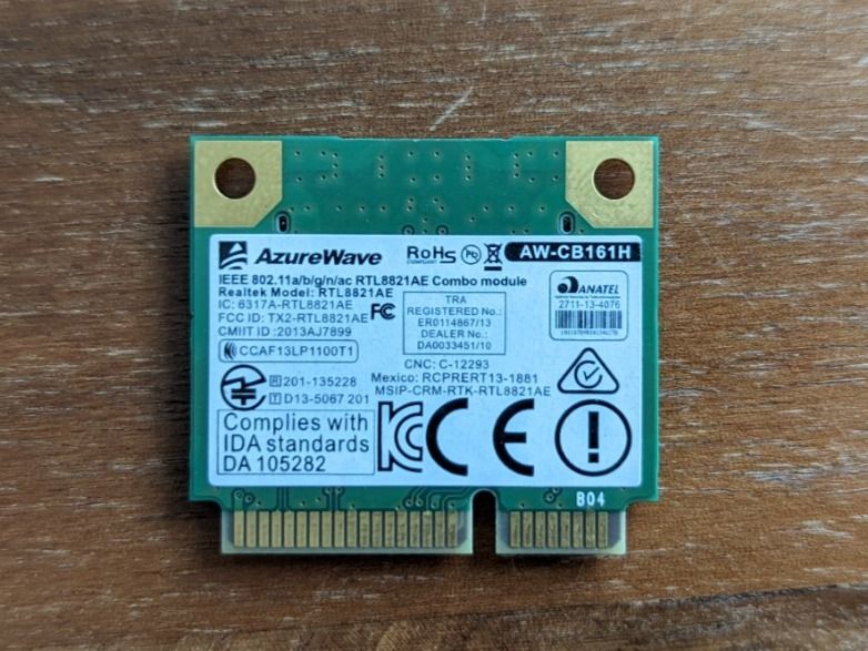 Intel 3160HMW Wifi Bluetooth 4.0 Wireless-AC 3160 802.11ac Mini PCI-E Wlan Card
