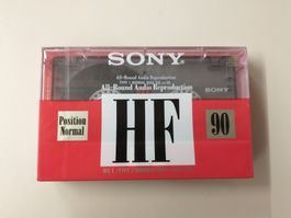6 Stk. Sony HF 90 Audio Kassette in OVP / Tape / MC