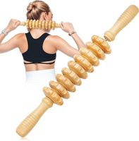 Faszienroll Holz Massageroller 9 Runden
