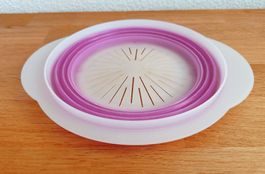 Top Zustand! Sieb von Tupperware Korb Siebkorb faltbar rosa