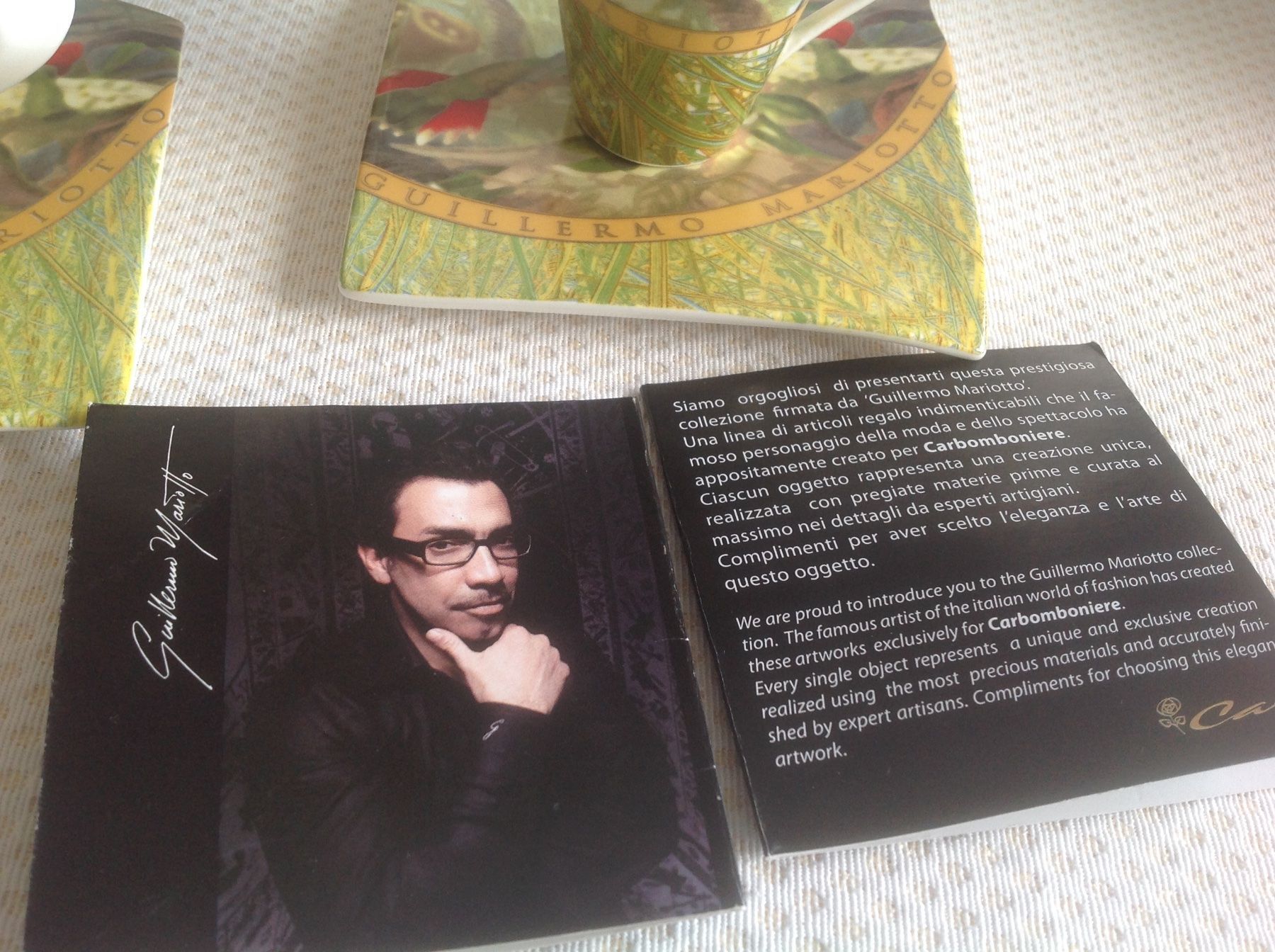 Tazze: Guillermo Mariotto - tasses espresso – Usato da Sion venduto da accroshoes 6