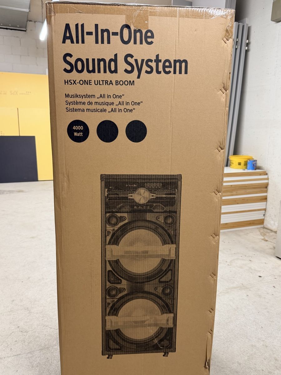 Casse acustiche: Super Speaker Partybox – Usato da Zürich venduto da d-ron 2