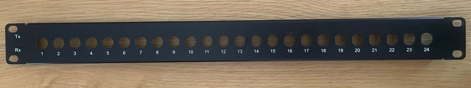 Server: Renkforce 24 Port Patchpanel 1 HE (Nur Panel, leer) – Usato da Schaffhausen venduto da Jove1