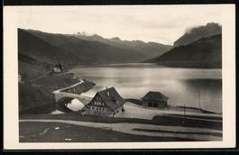 Innerthal, Gasthaus Stausee mit den Wäg