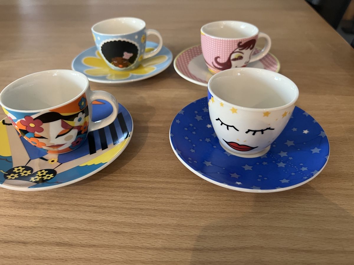 Ritzenhoff Tassen: 4 Espresso- Tassen Ritzenhoff – Gebraucht aus Sirnach von Mouse1973