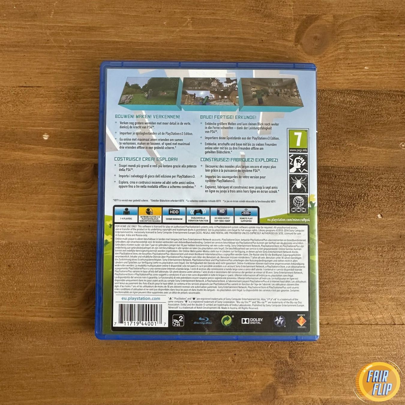 Giochi: PS4 - Minecraft Playstation Edition – Usato da Luzern venduto da fairflip 2