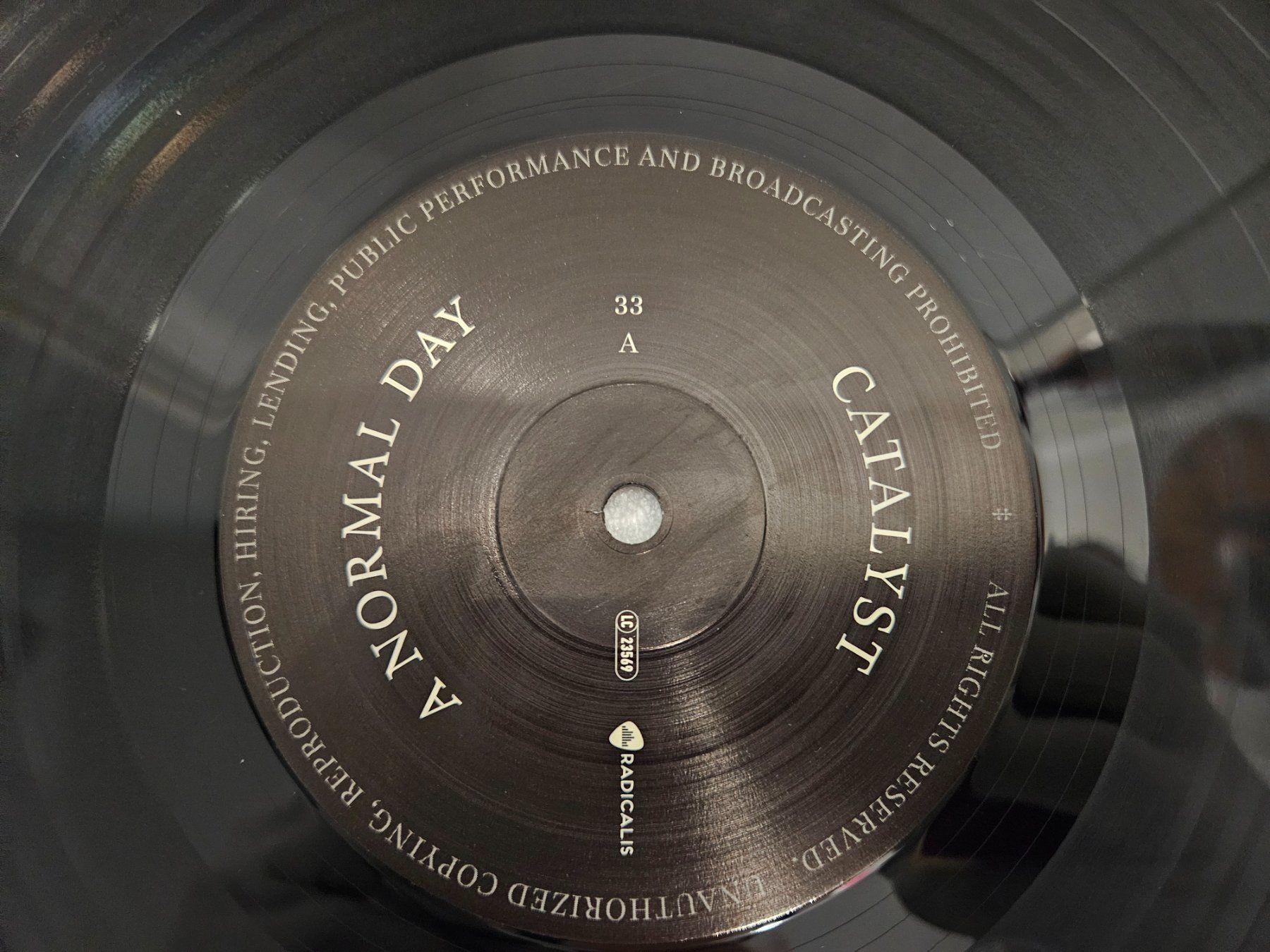 Dischi in vinile: Catalyst – A Normal Day (LP, Rock) – Usato da Uster venduto da Vinyl-Leidenschaft 4
