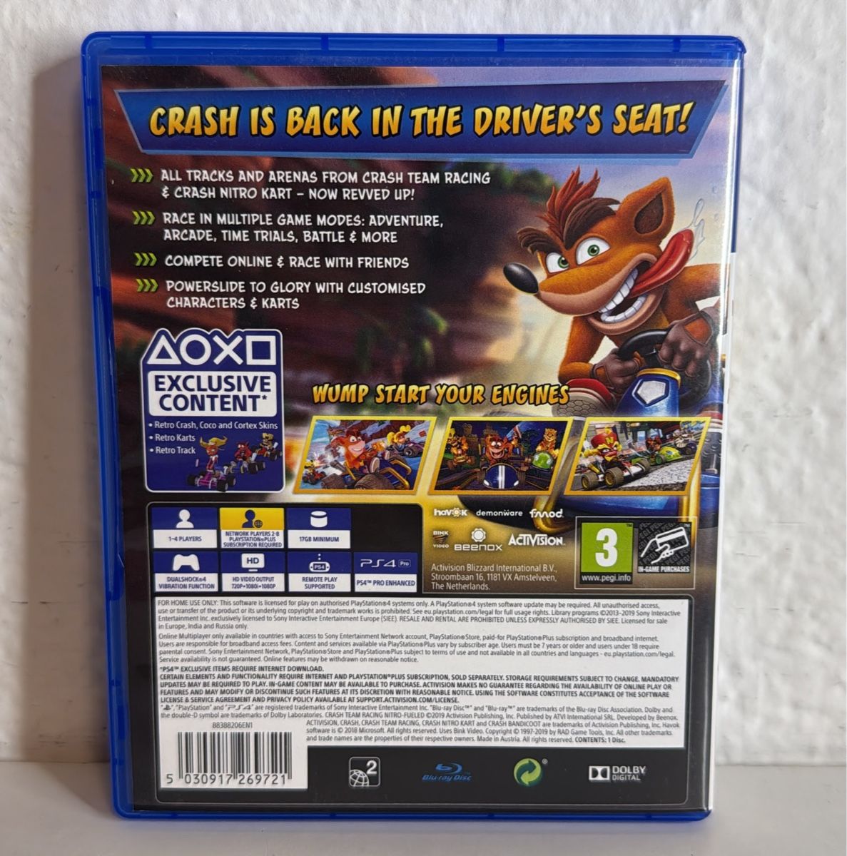 Sony Jeux: PS4/PS5 Crash Team Racing Nitro-Fueled – D'occasion à Ehrendingen par bubulence 1