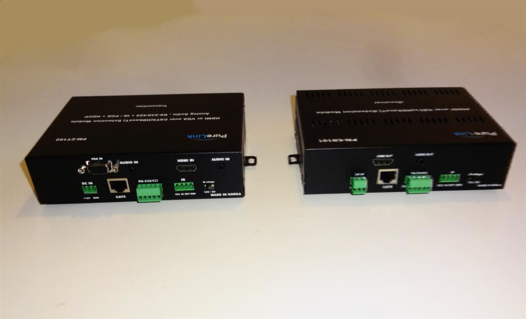 Convertitori: PureLink HDMI CatX HDBaseT Extender – Usato da St. Gallen venduto da WWL 4