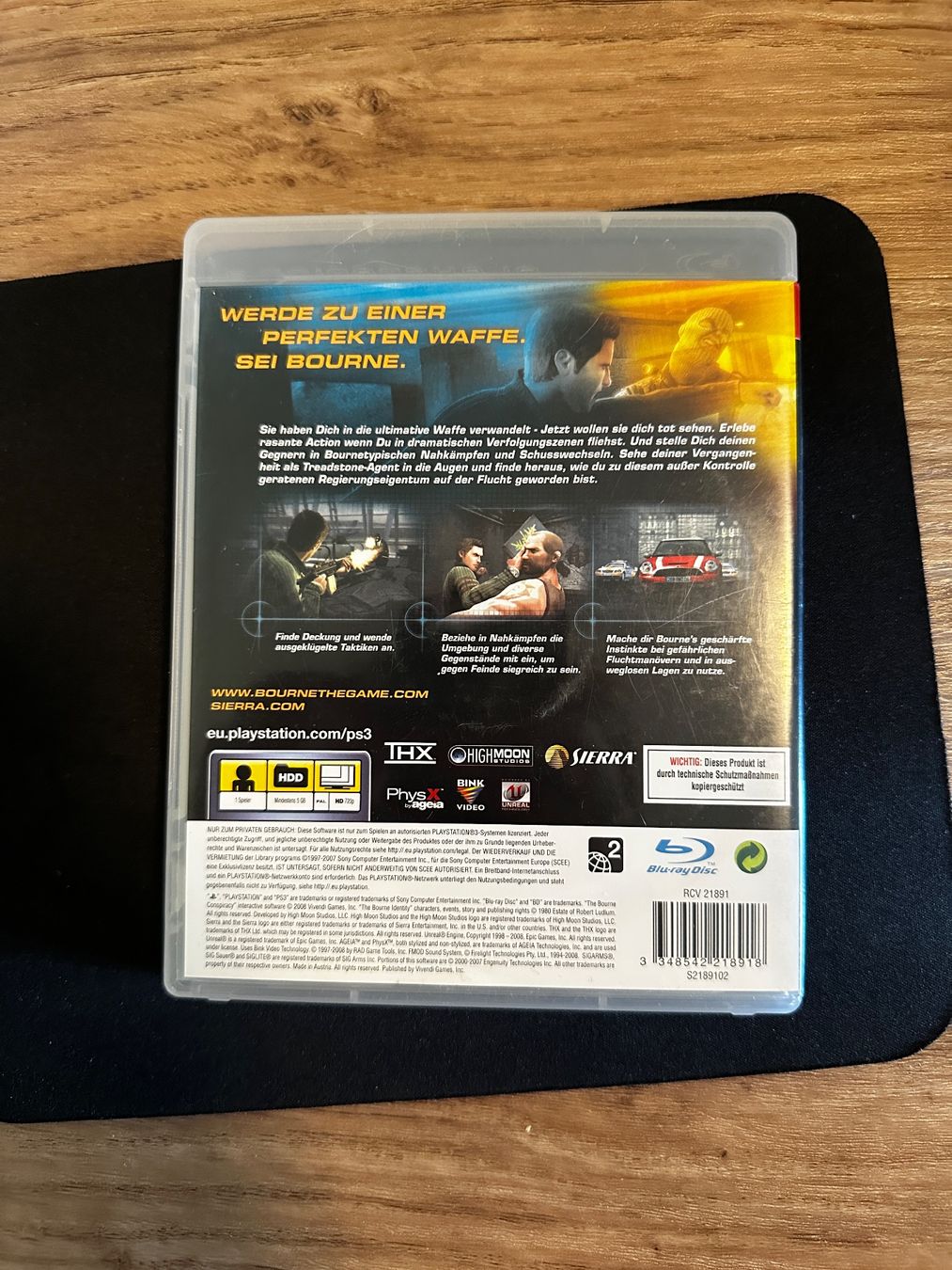 Giochi: Robert Ludlum’s Das Bourne Komplott - PS3 Spiel – Usato da Sulz AG venduto da DealWerk 1