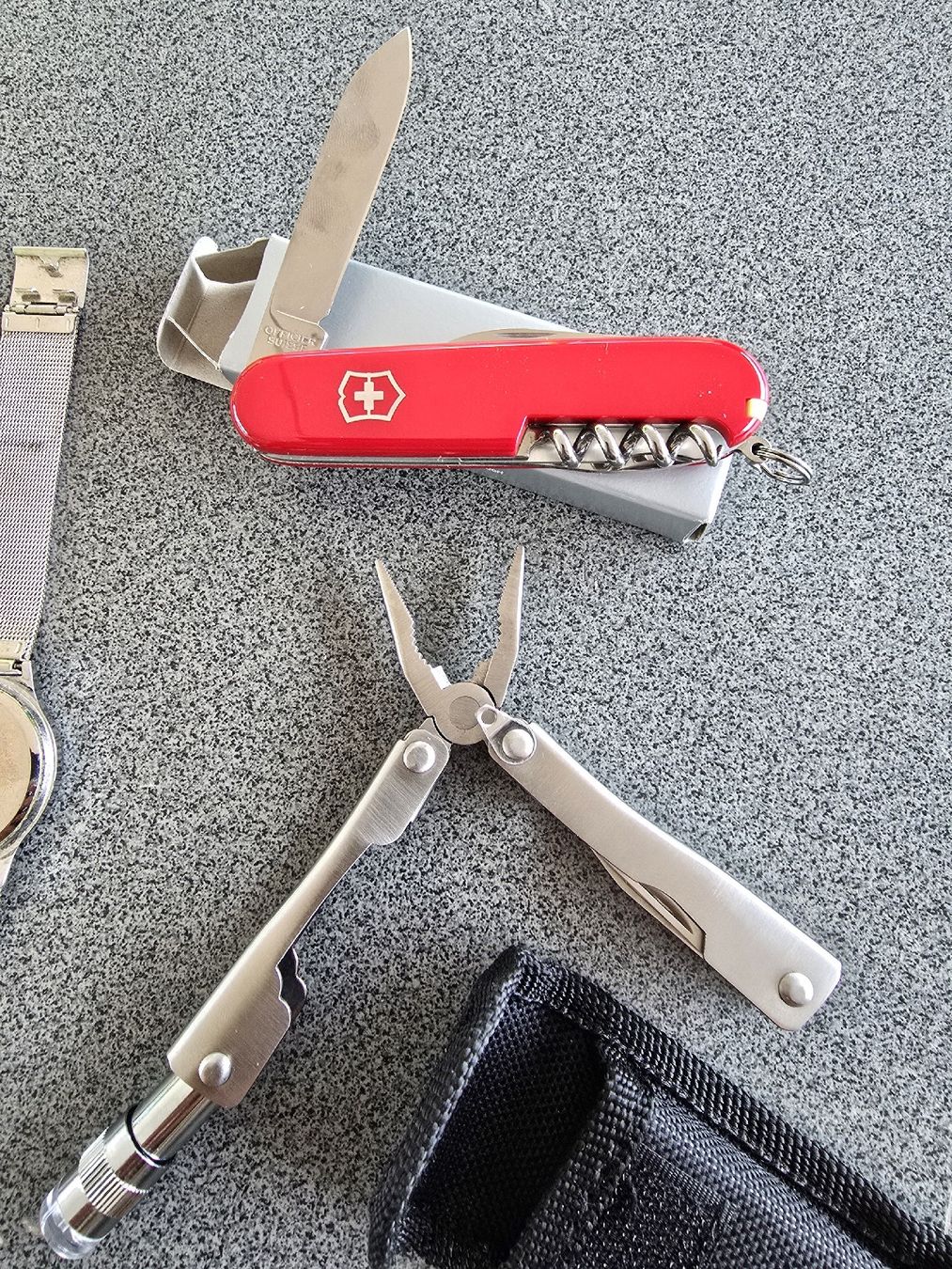 Orologi: Herren Uhren Set 4 Stk. ein Sackmesser Konvolut. – Difettoso da Domat/Ems venduto da Coc87 4