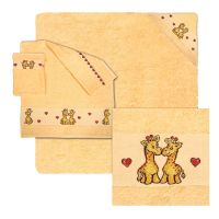 Giraffe BOBO Badetuch 100x100cm