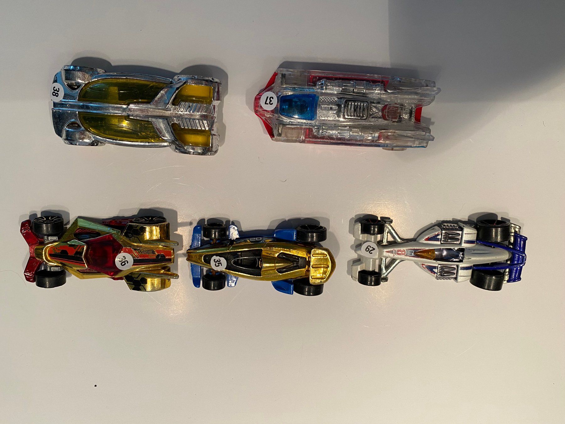 Hot Wheels Modellini d'auto: HotWheels Konvolut 2 29, 35-38 – Usato da Stäfa venduto da thebrand 1