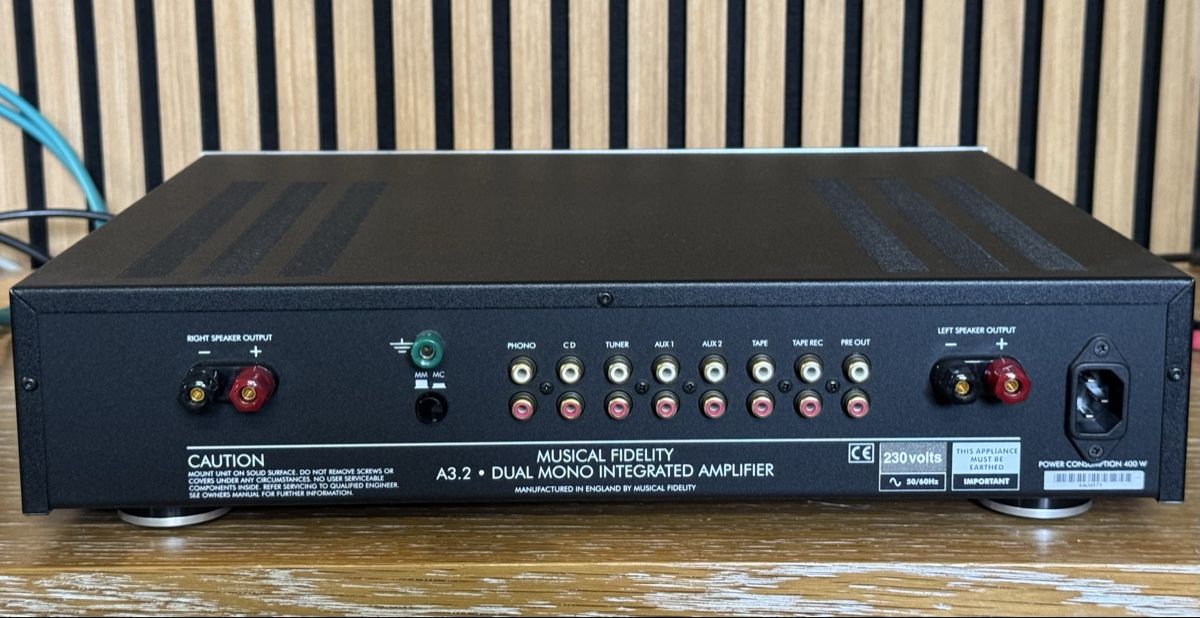 Musical Fidelity Verstärker: Musical Fidelity A3.2 – Gebraucht aus Ebertswil von audivero 5