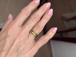 Bague plaqué or