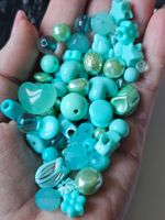 40g Acryl zwischen Elemente Kugeln Kette Basteln Perlen