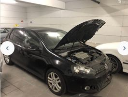 VW Golf 6 2,0 TDI Jg 2008 nur 3600fr kleiner Frontschaden