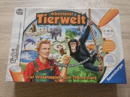 Tiptoi Spiel Abenteuer Tierwelt Ravensburger  (ohne Stift)