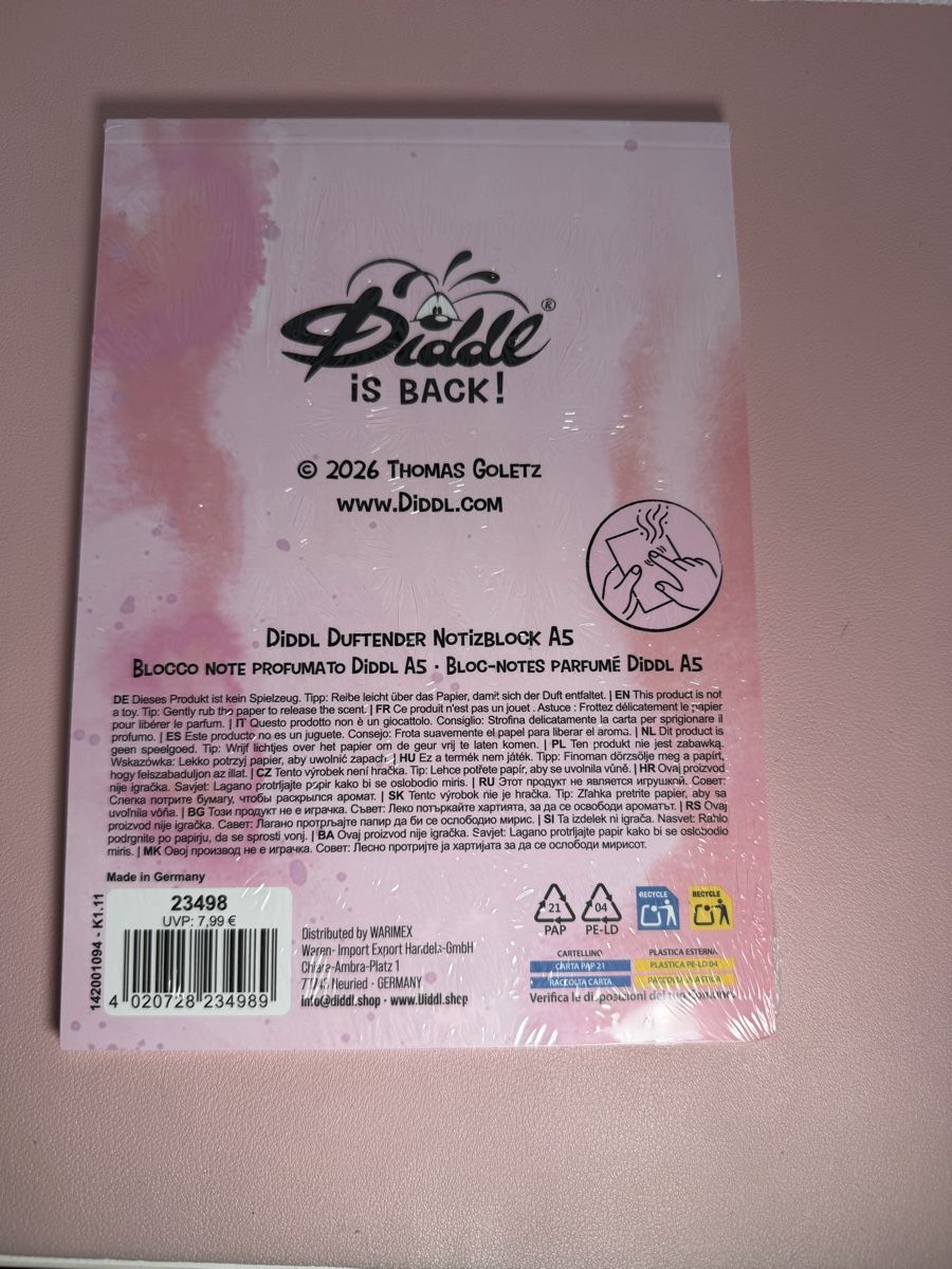 Blocchi: Diddl is Back A5 OVP – Nuovo e nell'imballaggio originale da Langenthal venduto da EceSuzu 1
