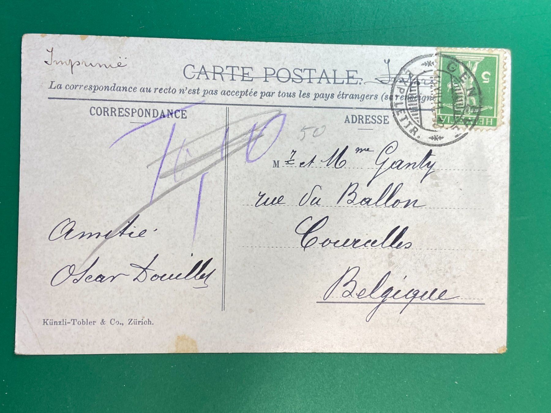 Cartes postales: Genève - Place Neuve - belebt – D'occasion à Steg VS par danwer74 1