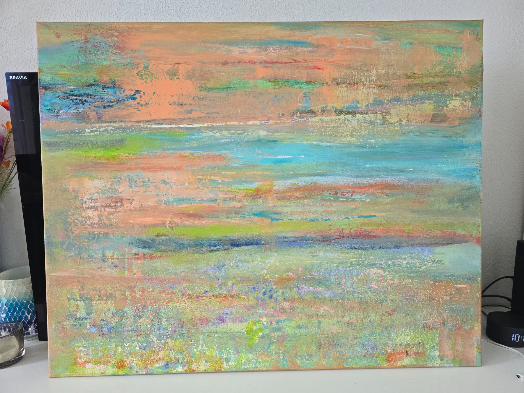 Dipinti: Originalegemälde auf Leinwand 100x80cm,  Unikat!!! – Nuovo e nell'imballaggio originale da Beinwil am See venduto da Superchance 6