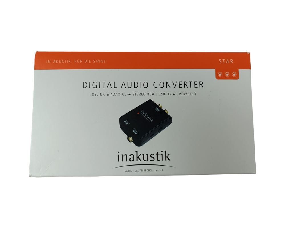 Convertitori: INAKUSTIK Star Audio Konverter – Usato da Luzern venduto da Restwert_Luzern