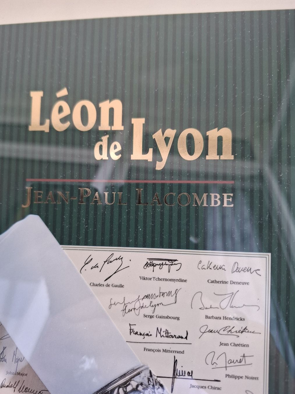 Foto & Immagini: affiche encadré du restaurant LEON DE LYON  – Usato da Carouge GE venduto da richard063 2