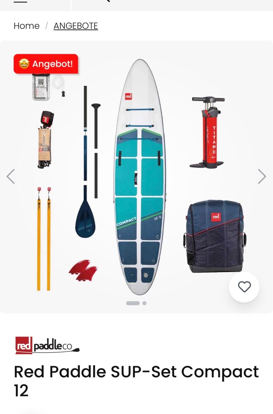 Tavole da surf e di nuoto: SUP RED Paddle Co – Nuovo e nell'imballaggio originale da Sierre venduto da bosco01 2