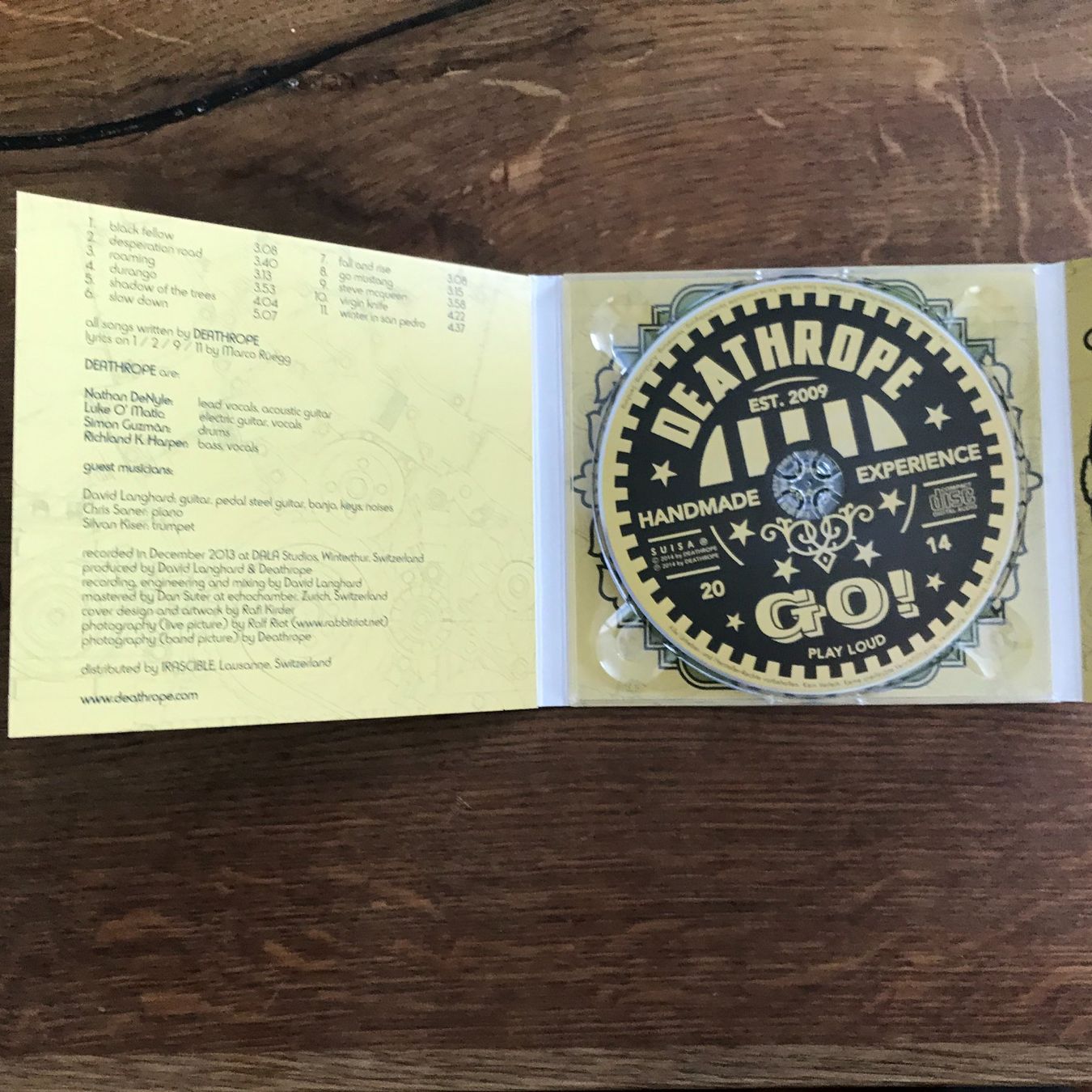 CDs: DEATHROPE - Go! - Swiss Rock – Gebraucht aus Buchs AG von Archie 1