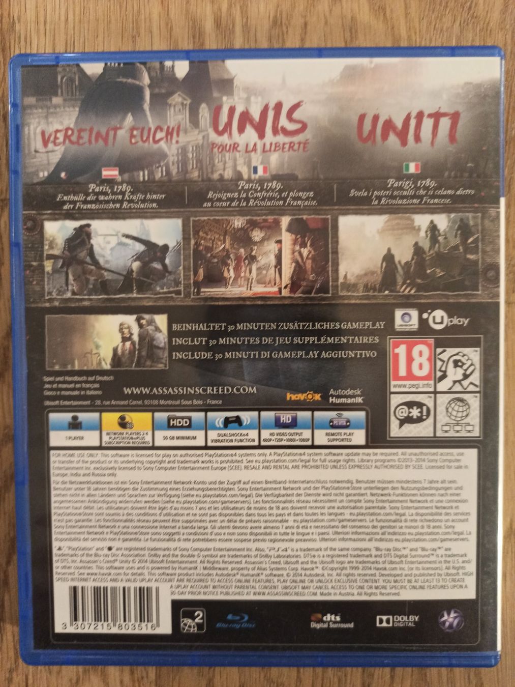 Giochi: Assassin's Creed Unity PS4 / PS5 – Usato da Oberweningen venduto da mar_87mx 1