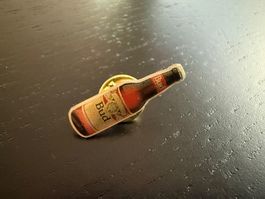 Budweiser Bier Flasche Anstecknadel, Vintage Rarität!