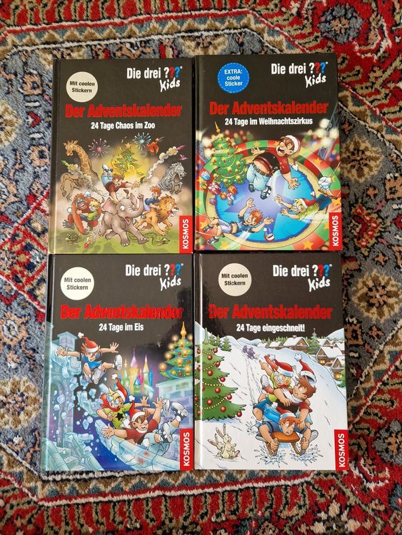 Die drei Fragezeichen Kids Adventskalender (4 Stück) Kaufen auf Ricardo