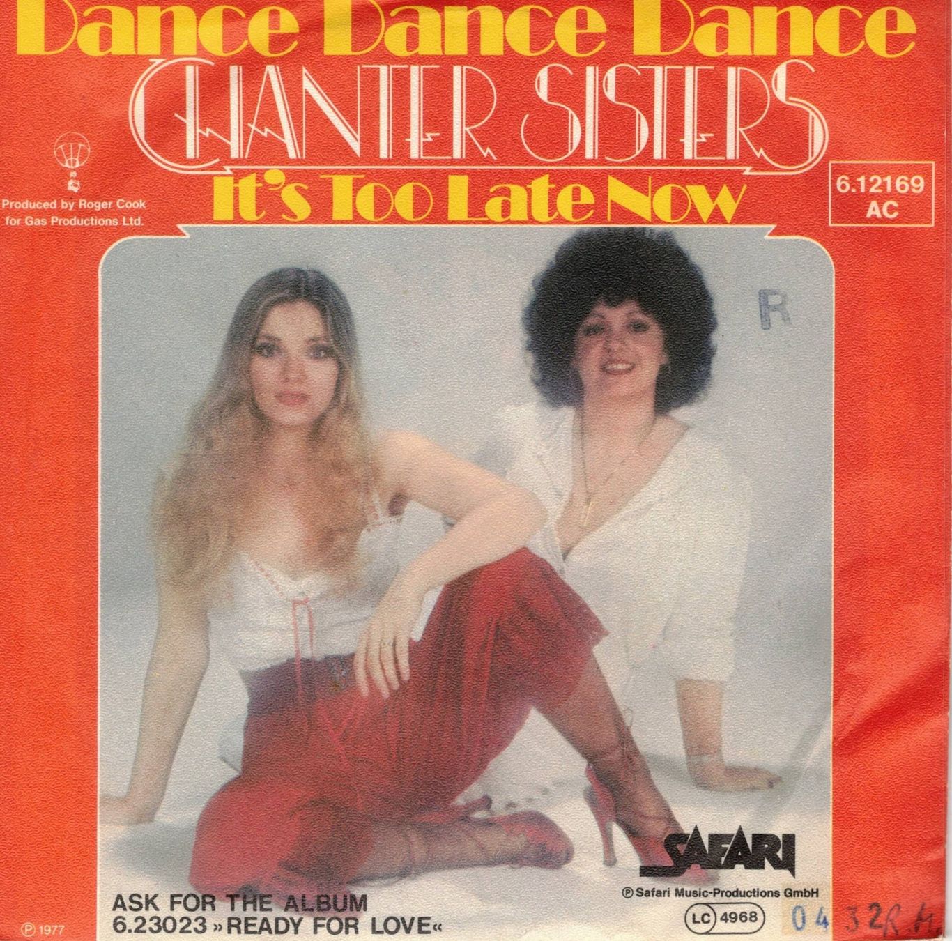 Schallplatten: The Chanter Sisters  -- Dance Dance    Single7 – Gebraucht aus Rheinau von thealbum