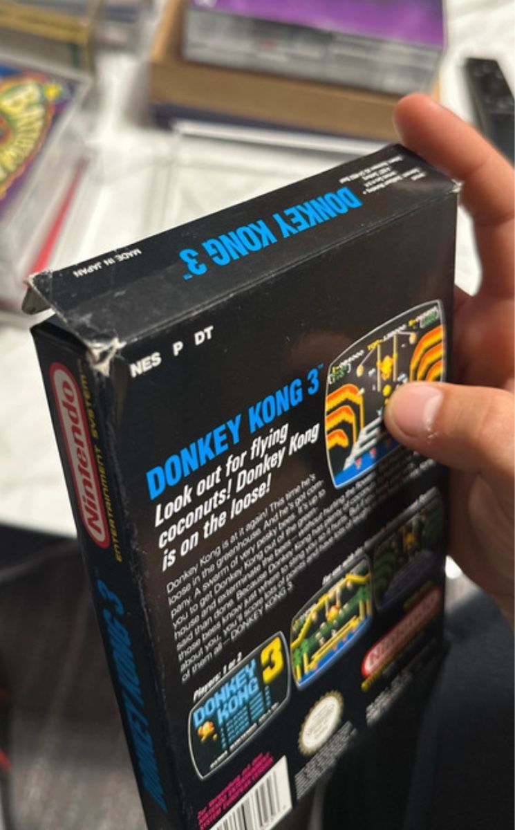 Nintendo Giochi: Donkey Kong 3 OVP – Usato da Taverne venduto da Niko-Bellic 2