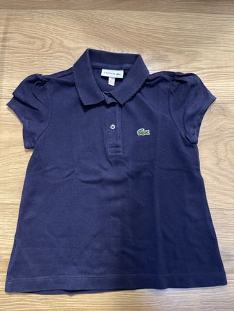 Lacoste Polo Shirt, Mädchen, dunkelblau, Grösse 4 (104)