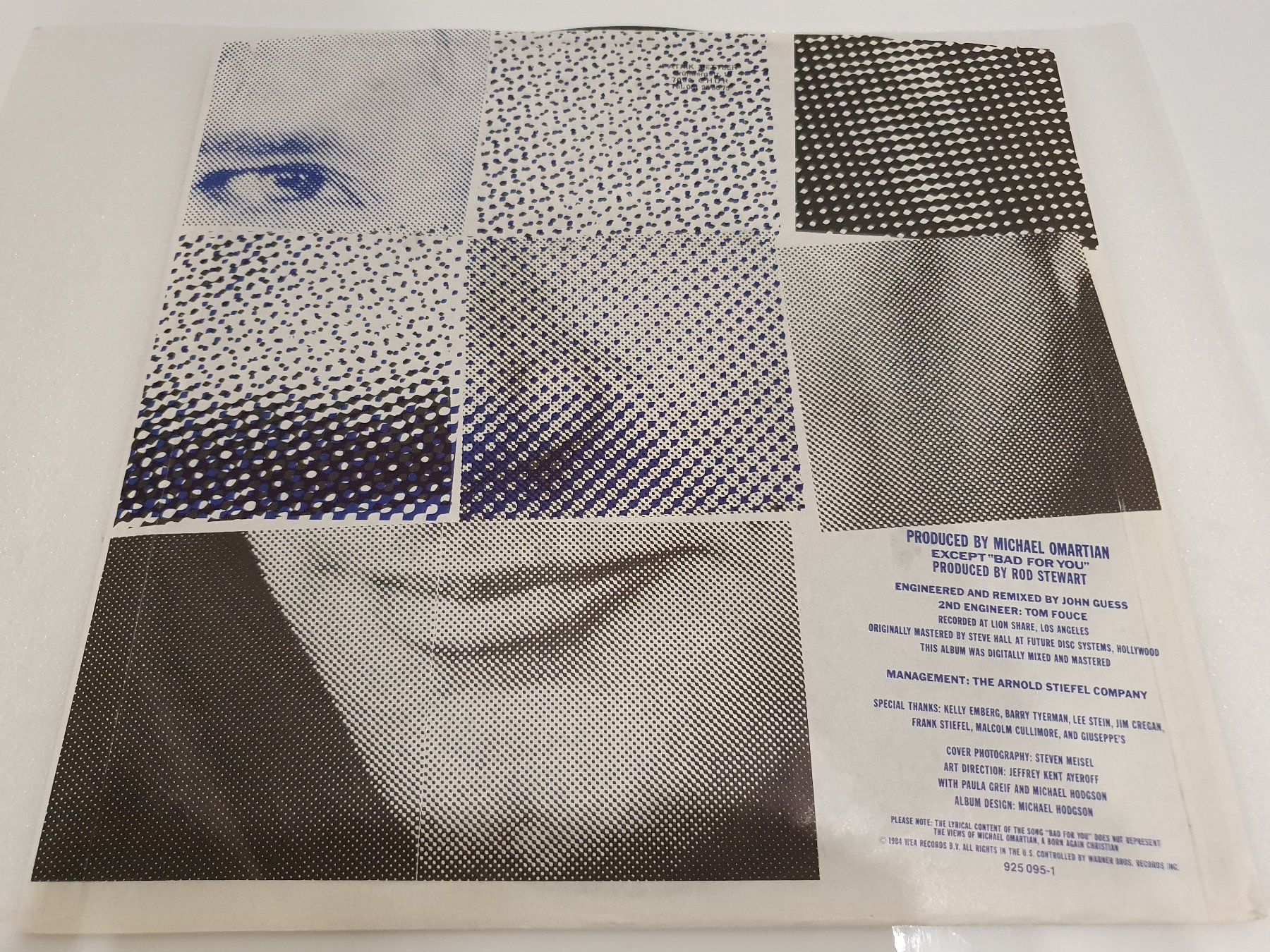 Dischi in vinile: Rod Stewart – Camouflage – Usato da Uster venduto da Vinyl-Leidenschaft 3