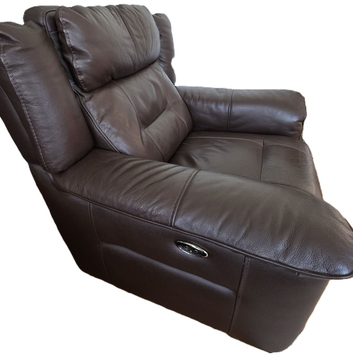 Sessel: Vends fauteuil relax (électrique) en cuir brun – Gebraucht aus Plagne von Jpmo0