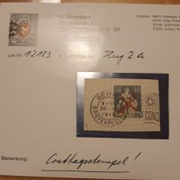 Schweizer Briefmarken F2 ET stemp 1919 Flugpost briefmarken